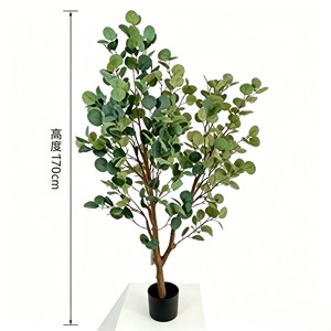 Silk <b>Artificial</b> Eucalyptus Garland Greenery Boho Decor for Wedding Arch Table Runner Centerpiece DIY Craft - Product Image 2