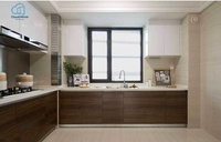 Fenêtre à battant en aluminium à double vitrage, résistante au vent et à l'insonorisation, pour appartement moderne et espace de cuisine