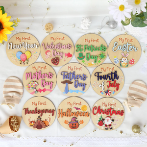 Accessoires photo pour les premiers moments de bébé, cadeau de fête prénatale, premier anniversaire de bébé, première fête des mères, premier Noël de bébé - Product Image 5