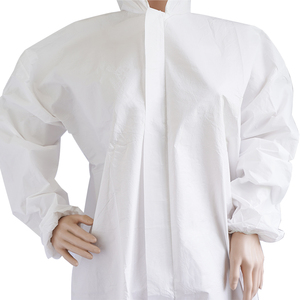 Combinaisons médicales jetables classiques en tissu non tissé, combinaison de travail pour hommes, imperméable, bretelles, utilisation par les peintres, antistatique - Product Image 3