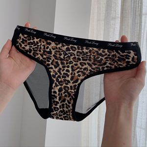 Sensual Wild Cat Leopard Print Ropa interior para mujeres, Lacy Fashion Plus Size Ladies - Product Image 4