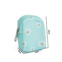 Vente chaude Mini porte-monnaie Nylon porte-clés dessin animé tout match stockage pièce sac Mini Portable dames fermeture éclair portefeuille
