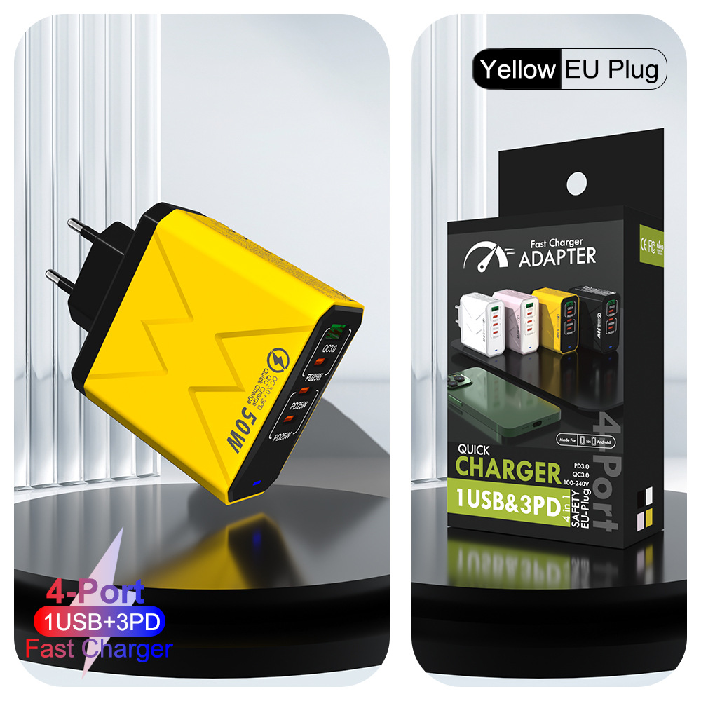Yellow with box