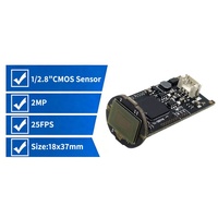Module de caméra AHD 2MP 1080P 25FPS 18*37mm 1/2.8" CMOS, module de caméra analogique pour la surveillance de sécurité, la vision industrielle