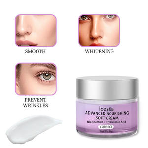 Crème hydratante pour le visage à l'acide hyaluronique et à la niacinamide OEM, anti-rides, raffermissante, restauration de l'élasticité, étiquette privée, vente en gros - Product Image 4