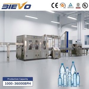 Máquina Automática de Llenado de Agua Pura 3 en 1 de Alta Velocidad, 90 <span class=keywords><strong>BPM</strong></span>, para Producción de Botellas de Plástico PET - Product Image 1
