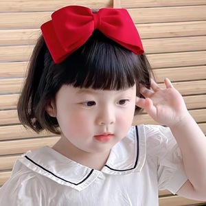 <span class=keywords><strong>Peluca</strong></span> para Niñas de 1 a 10 Años, Cabello Corto y Liso, Estilo Bobo, Precio al por Mayor para Bebés y Niñas - Product Image 2