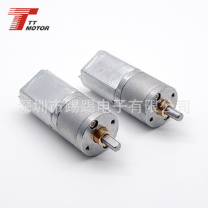 TT fabrica motores con engranajes miniatura de 12V con engranajes de acero totalmente metálicos, 30 RPM, motores con engranajes de CC de 20 mm y alta velocidad. - Product Image 5