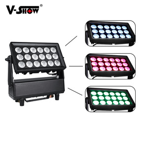 Toàn cảnh mềm dẫn ánh sáng đèn cho ngoài trời hiệu suất rạp hát không thấm nước sáu trong một RGBW sân khấu mệnh ánh sáng DMX512 điều khiển IP65 - Product Image 4