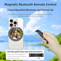 Appareil photo magnétique pour téléphone portable Appareil de mise en miroir de l'écran selfie IOS Android Harmony OS Mini caméra à écran HD de 2.1 pouces pour les voyages