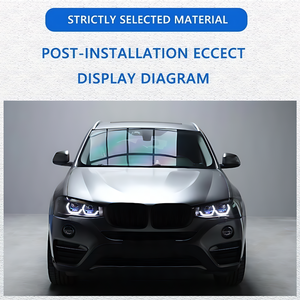 <span class=keywords><strong>Fari</strong></span> HETOP F25 F26 2010-2017, Upgrade LED a Tre Colori X3 X4 DRL, Lente Laser Ikon con Tocco di Blu, Modificati per BMW - Product Image 3