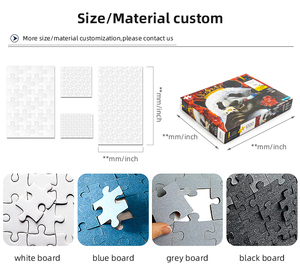 Tùy chỉnh Bảo tàng Bộ sưu tập in ấn các tông não trò chơi câu đố 1000 mảnh ghép hình câu đố cho người lớn trẻ em - Product Image 5