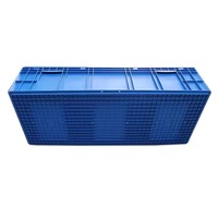 Boîte en plastique mobile industrielle résistante de caisse de chiffre d'affaires empilable Durable de caisses en plastique empilables pour le stockage