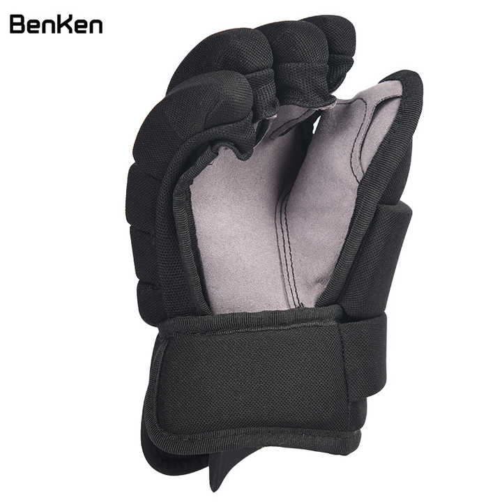 Benken Professional Style Lacrosse & Ice Hockey Gloves for Kids Youth Breathable Sports Equipment Gear