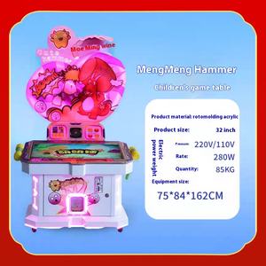 Máquina de juego de martillo alimentada por monedas para entretenimiento comercial para niños en interiores para puestos de tiendas con Metal y madera - Product Image 5