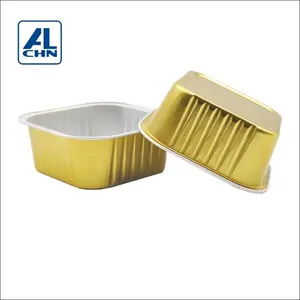 180Ml/6Oz Nhôm Lá Bánh Chảo Bánh Mì Baking Khuôn Dùng Một Lần Vuông Khay - Product Image 3