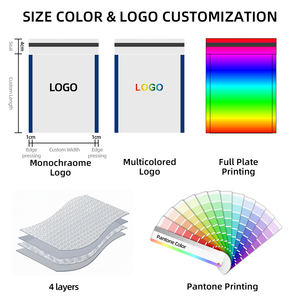 Hochwertige Maßgefertigte Poly-Luftpolsterumschläge Versandtaschen Gepolstert Reißfest Selbstklebend Recycelbar Wasserdicht Ungiftig Express-Verpackung - Product Image 5