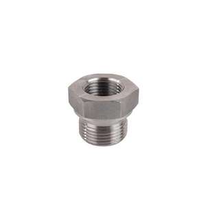 MECLUBE-Tapón reductor de acero inoxidable de 3/4 ''BSP-F 1/2'' BSP-EAN CARRETES DE MANGUERAS ACCESORIOS PARA CARRETES DE MANGUERAS - Product Image 1