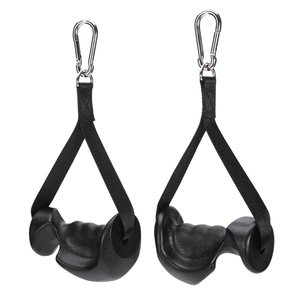 Cuerda para tríceps <span class=keywords><strong>con</strong></span> asas ergonómicas para bíceps, cuerda para máquina de cable, sistema de poleas, accesorio de cable para tríceps para gimnasio - Product Image 4