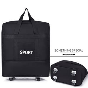 Sac de transport pliable pour compagnies aériennes 158, sac à dos de travail grande capacité, sac de rangement surdimensionné pour homme, sac de sport en tissu Oxford à cordon - Product Image 6