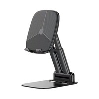 Support de téléphone universel en ABS pliable et réglable pour bureau, support flexible et portable pour téléphone portable et tablette, pour un usage quotidien