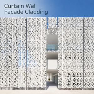 Revestimiento de Fachada de Panel de Aluminio Triangular 3D Irregular de Lujo con Recubrimiento de PVDF para Exteriores de Edificios Comerciales. - Product Image 3