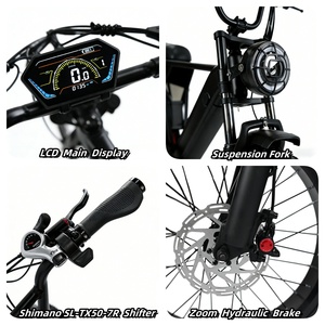 Vélo Électrique 2026 en Stock – VTT Électrique Fatbike Économique UE – E-bike <span class=keywords><strong>20</strong></span> <span class=keywords><strong>Pouces</strong></span> à Pneus Larges – Motos Électriques - Product Image 2