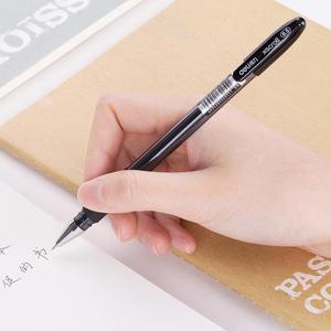 Deli Xscrol Gel Pen 0.5mm Needle Tip Black Ink Student Office Writing Pen - Product Image 4
