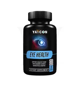 Private Label Lutein & Zeaxanthin Eye Vitamins Supplement Supports Central Macula Customized Oem