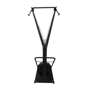 Máquina de Esquí Ergométrica con Resistencia al Viento para Entrenamiento de Fuerza en Interiores, Equipo de Gimnasio en Casa, con Pantalla LED GS-S0, Color Negro - Product Image 4