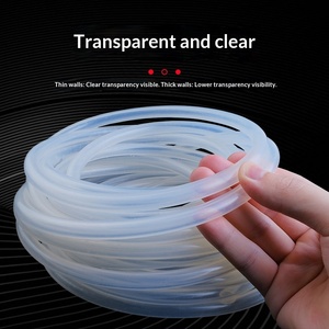 Özel Yüksek Kaliteli Esnek Silikon Hortumlar Gıda Sınıfı -50-220 Sıcaklık Aralığı Endüstriyel Kullanım ZXQ0015 Model Özelleştirilebilir - Product Image 3