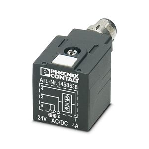 อะแดปเตอร์ Mt-Phoenix SAC-3P-MR/BI-1L-Z SCO, หัวต่อ M12-A 3 ขา แบบงอไปทางด้าน BI (11 มม.), ไดโอด Z, ความยาว 1 ม., 24V 4A, IP65/67, TPU, 1458570 - Product Image 4