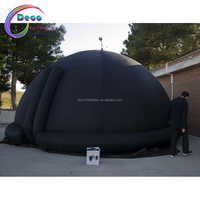 Tente de cinéma gonflable de grande taille, mini dôme, planétarium portable, astronomie à l'école