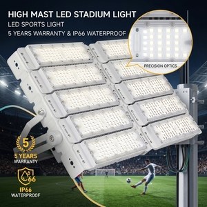 ไฟสนาม LED ยอดนิยม 50W-600W แบบโมดูลาร์ สำหรับสนามเทนนิส สนามฟุตบอล กันน้ำระดับ IP65 - Product Image 1