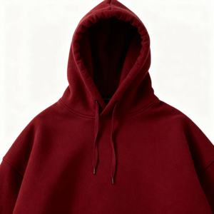 Sudadera Azul Marino, Peso Medio, con Bolsillo Delantero y Capucha con Cordón Ajustable, Apta para Uso Diario Informal - Product Image 4