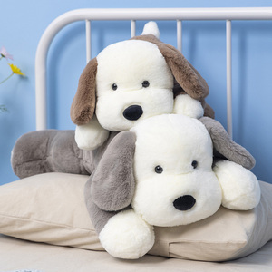 Premium Fluffy peluche cucciolo peluche cane morbido cuscino pronto per la spedizione Multi-size cane di alta qualità logo personalizzato personalizzabile - Product Image 4