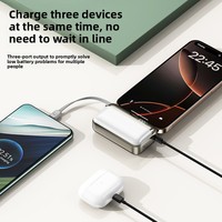 Nouvelle Arrivée Tendance Électronique : Batterie Externe Compacte et Portable 22,5W à Charge Rapide, en Plastique, avec Boucle de Suspension