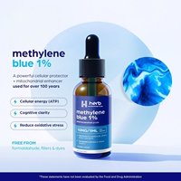 Gotas de Azul de Metileno de Marca Privada OEM a Precio de Fábrica, Gotas para la Salud Cerebral, Suplemento Dietético para Humanos, 10 ml, Suplemento My-Blue