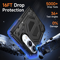 Coque magnétique puissante pour iPhone Duo Fold, étui à lunettes, accessoire de charge sans fil pour support de voiture, fixation rapide à clipser