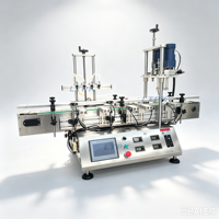 LT-DFC4 Tafelmodel Geïntegreerde Vul- en Afvulmachine Magnetische Compacte Structuur Ruimtebesparend Voedsel Catering Verpakkingsproductie