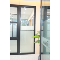 Ventana Corrediza Simple de Aluminio con Doble Acristalamiento, Eficiente Energéticamente, Resistente a Huracanes, con Certificación NFRC de EE. UU., con Mosquitera