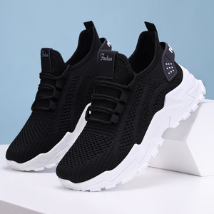 Women's Large Size 43 Breathable Sneakers Lightweight <b>Soft</b> <b>Sole</b> High-Heel <b>Shoes</b> Shallow Mouth Lace-up New Walking Style - Product Image 3