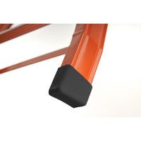 Escalera Telescópica Multifuncional de Aleación de Aluminio Industrial GIERRE PEPPINA A0010, 3+3 Anillos, Capacidad de 125 KG, Herramienta Multiusos Versátil