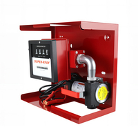 Kit de pompe de transfert de carburant bio électrique 12V DCFD40 avec débitmètre, tuyau, buse, marque OEM AOCHENG, 275W, câble de 2m, sortie 1 pouce, automobile