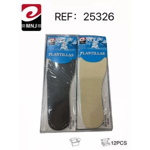 MNJ Plantillas Insoles 25326 Black And Beige For Kids Shoes 12Pcs Pack - Product Image 3