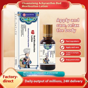 Semprotan Moxibustion Chuanxiong Achyranthes Bidentata Miao 30ml Pereda Nyeri Leher dan Bahu Mengurangi Nyeri Otot dan Kram Merek OEM - Product Image 6