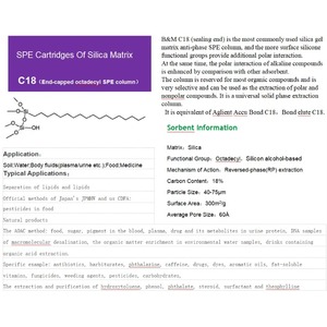 Colonne SPE C18 pour les études de métabolisme des médicaments et la purification des échantillons biologiques. Personnalisation OEM disponible à des prix abordables. - Product Image 6