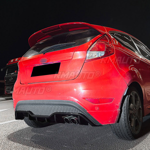 Diffuseur de pare-chocs arrière, séparateur de pare-chocs arrière, protection de lèvre de pare-chocs pour Ford Fiesta ST MK7 2012-2017, kit carrosserie, accessoires automobiles - Product Image 3