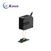 Capteur laser de niveau micrométrique série CD, sortie analogique RS485, réponse 333s, indice de protection IP67, distance de détection 30/50/85/195 mm, champ de vision 270°