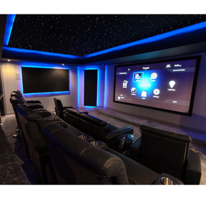 Panneau optique de plafonnier de ciel d'étoile de fibre optique d'éclairage de Home Theater, plafonds optiques d'étoile - Product Image 1